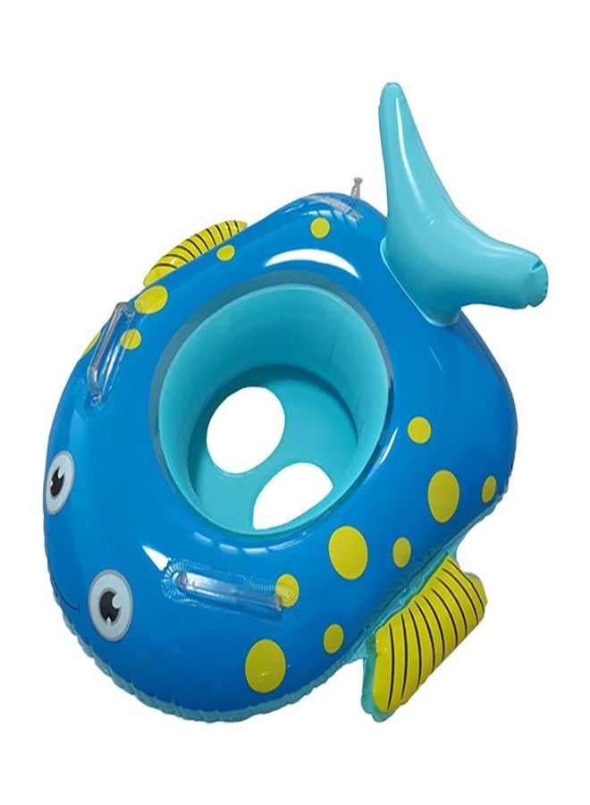WENGTY Swimming Pool Float Ring Tubes Cartoon Fish Cute Tube for Kids Girls and Boys Beach Swim Seat Ring|Floating Lounge for Pool & Lake|Outdoor Fun Toy for Pool Party| Birthday Gift for Kids - Image 1